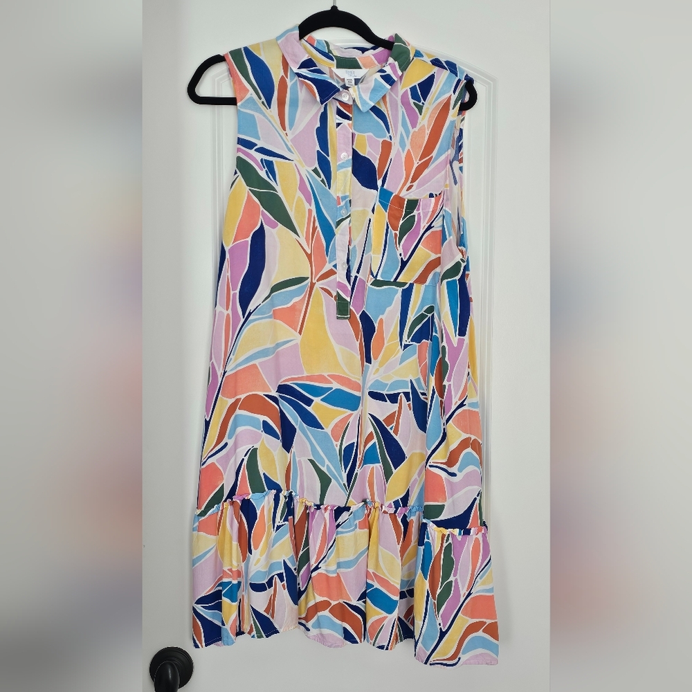 Time and Tru Multicolor Dress Xxxl (22)